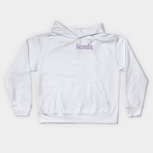 Emergency Room (ER) Nurse Purple Kids Hoodie